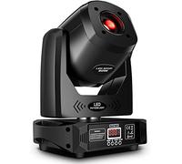 SHEHDS Spot LED 80 W avec 8 couleurs 8 Gobos DJ lumières tête mobile Prisme rotatif 3 facettes Mise au point électronique Contrôle DMX Lumière de scène
