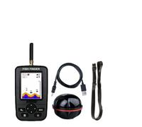 SHEHUALI Caméra de Pêche, Détecteur de Poisson Intelligent Portable, capteur Sonar sans Fil, sondeur d'écho, Profondeur