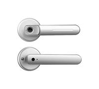 SHEHUALI Serrure Intelligente, Verrouillage électronique des empreintes digitales for la sécurité Biométrique d'empreintes Smart Lock Poignée for maison/hôtel porte de bureau