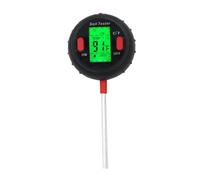 SHEHUALI Testeur de Sol, Testeur de pH et de Sol 5 en 1, humidimètre Portable, thermomètre, photomètre, Compteur d'eau, Analyse hydroponique des Plantes de Jardin(5 in 1 Soil Tester)