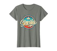Sheila Prénom rétro drôle vintage T-Shirt
