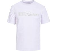 SHEIRYTOO Ableton Music Producer Studio Synthesiser Making T-Shirt Men's Male White L