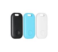 Shejuety Lot de 3 mini traqueurs GPS, localisateur de clés, traqueur caché pour enfants, clés, sacs, téléphone, chats et chiens, etc., alertes bidirectionnelles compatibles iOS et Android