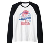 Shelby Cobra Logo Venice California Vintage Muscle Cars Manche Raglan