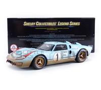 Shelby Collectibles - Shelby405 - Véhicule Miniature - Modèle À L'Échelle - Ford Gt 40 Mk Ii - Le Mans 1966 Fin De Course - Echelle 1/18