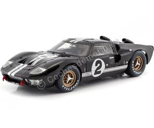 Shelby Collectibles - Shelby408 - Véhicule Miniature - Modèle À L'échelle - Ford Gt 40 Mk Ii - Winner Le Mans 1966 - Echelle 1/18