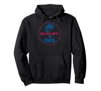 Shelby Distressed Shelby Cobra Round Logo Retro Sports Car Sweat à Capuche