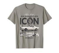 Shelby GT 350 American Icon Details Vintage Sports Car T-Shirt