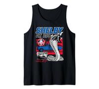 Shelby GT 350 Race Car Collage Vintage Sports Car Débardeur