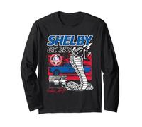 Shelby GT 350 Race Car Collage Vintage Sports Car Manche Longue