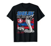Shelby GT 350 Race Car Collage Vintage Sports Car T-Shirt
