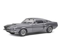 Solido Voiture miniature 1/18 Ford Shelby Mustang GT500 1967 Gris bandes noires