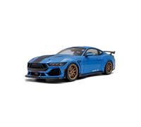 Solido Voiture miniature 1:18 Shelby Mustang Super Snake 2025 Bleu Grabber métallisé