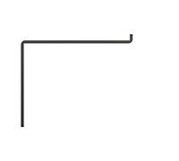 Shelf-Made Knape & Vogt 25,4 cm x 3,8 cm x 21,1 cm (H x l x H), Noir, Acier, Support d'étagère décoratif, 34 kg