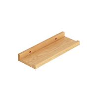 Shelf mural en forme de U - Shelf en bois flottant pour salon, bureau, chambre, salle de bain, cuisine - étagère décorative en bois de pin (15 x 30 cm) - Solution élégante de stockage à domicile