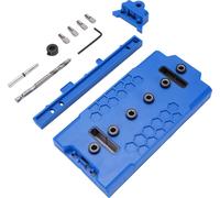 Shelf Pin Jig Abs Guide de perçage Outils de travail du bois pour des trous droits et pr?cis