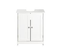 Shelfmade Meuble sous Lavabo Blanc Rustique pour Salle de Bain - Largeur 50 cm ou 60 cm (50 x 30 x 60 cm)