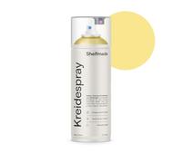 shelfmade Spray de peinture à la craie jaune - Spray de peinture à la craie de haute qualité - Peinture en spray jaune - Sprays de craie mats - Spray de craie couvrant (Sun - Jaune soleil)