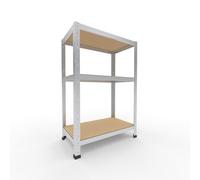 shelfplaza® 100x70x40cm Home Étagère Charge Lourde galvanisé/Etagere Metallique 3 Niveaux / 175kg capacité Charge/Etagere en Metal, étagères de Rangement & Etagere Rangement Garage Acier
