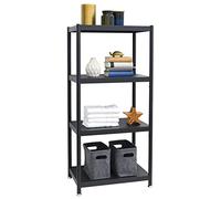 shelfr Étagère Industrielle Métallique 61x41x130 Cm avec Structure - 4 Niveaux pour Rangement - Design Intérieur - Console Stable Robuste - Organisateur Cuisine Salon Bureau