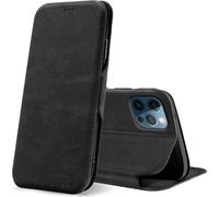 Shell Flip Case pour Apple iPhone 12 Pro Max (6.7 pouces) Coque Book Cover Etui pour téléphone portable avec porte-carte Etui de protection premium
