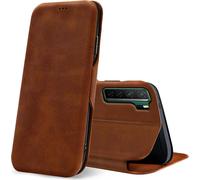 Shell Flip Case pour Huawei P40 Lite 5G Coque Book Cover Etui pour téléphone portable avec porte-carte Premium Housse de protection