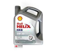 Shell Hélice HX8 Ect C3 5W-30 Entièrement Synthétique BMW LL-04 5L