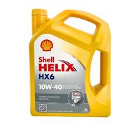 SHELL Huile moteur Helix 10W-40 Huile en partie synthétique Huile ACEA A3/B3 ACEA A3/B4 API SN API CF HX6 4 L
