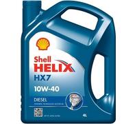 SHELL Helix HX7 DIESEL Huile moteur 10W-40 4L
