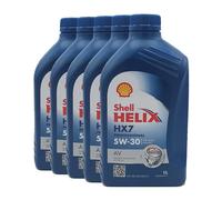 SHELL Helix HX7 Professional Av 5W-30 Huile VW 505 00, 01, 5x1 Litre