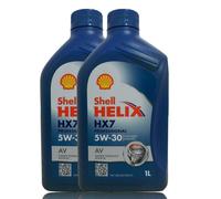 Shell Helix HX7 Professionnel AV 5W30 Huile Moteur 2X1 Litre VW 50500 VW 50501