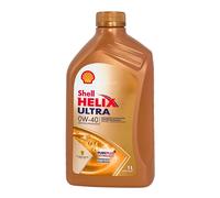 SHELL Helix Ultra 0W-40 Huile Moto MB 229.5,Renault RN0710,VW 505 00, 1 Litre