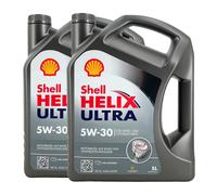 SHELL Helix Ultra 5W-30 Huile Moto MB 229.5, 226.5, VW 502 00, 505 00, 2x5 Litre