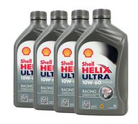 SHELL Helix Ultra Course 10W-60 Huile Acea A3/B3, Acea A3/B4, 4x1 Litre