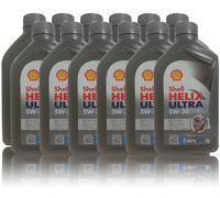 Shell Helix Ultra Ect C3 5W 30 Huile BMW LL04 MB 229.51 GM Dexos2 12x1 Litre
