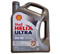 Shell Helix Ultra ECT C3 5W-30 Huile Moteur BMW LL04 MB 229.52 1x5 Litres