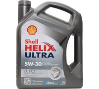 Shell HELIX ULTRA ECT C3 5W30 Huile Moteur, 5L, or