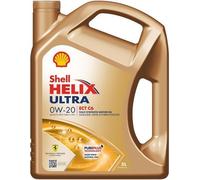 SHELL Helix Ultra ECT C6 Huile moteur 0W-20 5L Huile entièrement synthétique