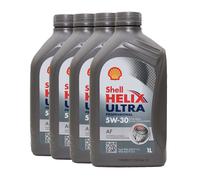 SHELL Helix Ultra Professional Af 5W-30 Huile Ford WSS-M2C913-C/D, 4x1 Litre