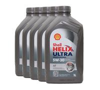 SHELL Helix Ultra Professional Af 5W-30 Huile Ford WSS-M2C913-C/D, 5x1 Litre