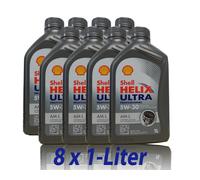 Shell Helix Ultra Professional AM-L 5W 30 8x1 Litre MB 229.51 BMW LL04 Huile