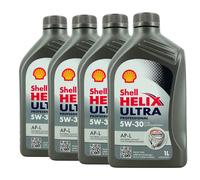 SHELL Helix Ultra Professional AP-L 5W-30 Motorölpsa B 71 2290, 4x1 Litre