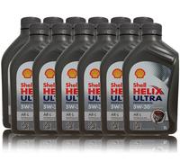 Shell Helix Ultra Professional Ar-L 5W-30 12X1 Litres Huile Moteur C4, Renault