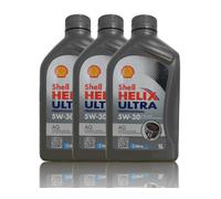 Shell Helix Ultra Professionnel AG 5W30 3X1 Litre Opel GM Dexos2 Huile Moteur