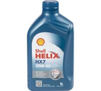 SHELL Huile Lubrifiante HX7 10W40 1 L Accessoire Original Quotidien