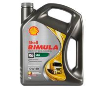 SHELL Huile moteur 10W-40 Rimula ACEA E6 ACEA E9 API CK-4 R6 LM 4L