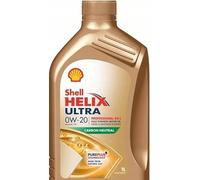 SHELL Huile moteur Helix 0W-20 ACEA C5 Ultra Prof AR-L 1 L Compatible avec VW Golf VII 3/5 portes 5G1, BQ1, BE1, BE2 Polo V 3/5 portes 6R1, 6C1 Tiguan II AD1, AX1 Sharan II 7N1, 7N2 Polo VI AW1, BZ1