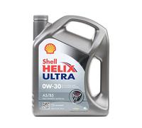 SHELL Huile moteur Helix 0W-30 ACEA A5/B5 API SL Ultra A5/B5 4 L Compatible avec FORD HUSKY Camionnette, FIAT Punto II 3/5 portes 188 Qubo 225 Multipla 186 Fiorino III Van/Break 225, HYUNDAI