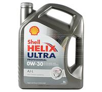 SHELL Huile moteur Helix 0W-30 Huile entièrement synthétique ACEA C2 API SN Ultra Prof AJ-L 5 L Compatible avec FORD Fiesta Mk6 3/5 portes JA8, JR8 Ranger Mk3 TKE Kuga Mk2 DM2, CITROËN, HYUNDAI