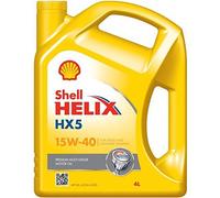 Shell Huile moteur Helix HX5 15W-40 minérale ACEA A3/B3 A3/B4 API SL/CF 4 L